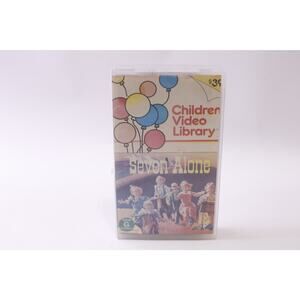 Seven Alone, Movie, VHS, 1980s, Video Tape, Children's Library, ~ 251117-WH 139